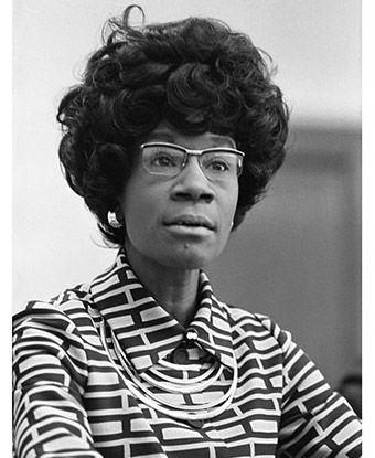 Portrait of Shirley Chisholm